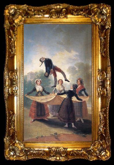 framed  Francisco Goya Straw Mannequin, ta009-2